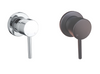 Shower Mixer – Round Small Backing Plate