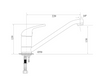 Solid Handle - Sink Mixer