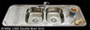 1380mm Ariette Double Bowl Sink