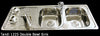 1225mm Tandi Double Bowl Sink