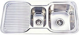 980mm Ariette 1&1/2 Bowl Sink