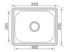 YAKKA 35L INSET LAUNDRY TUB