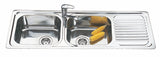 1200mm Cello Double Bowl Sink