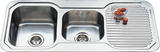 1080mm Ariette Sink 1 & 3/4 Bowl